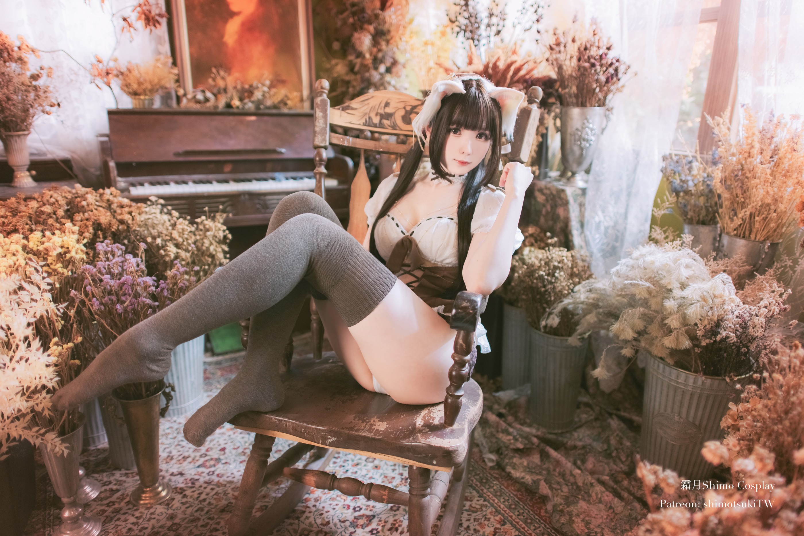 图片[1]-霜月shimo – NO.013 私服 [17P]-XikXak